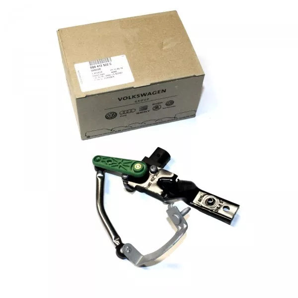 NEW GENUINE 2014-2021 VW GOLF - DRIVER SIDE FRONT SUSPENSION HEIGHT LEVEL SENSOR 5Q0412522C