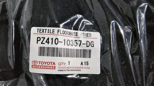 NEW GENUINE 2002-2006 TOYOTA CELICA - FRONT AND REAR CARPET FLOOR MATS SET PZ410-10357-DG