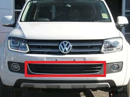 NEW GENUINE 2013-2016 VW VOLKSWAGEN AMAROK - LOWER CENTRE GRILL UNIT 2HH8536779B9