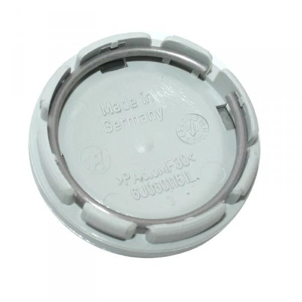 NEW GENUINE 2000-2015 SKODA FABIA - FOUR ALLOY WHEEL HUB CENTRE CAP SET 55mm 6U0601151LMHB