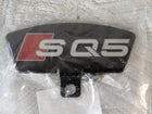 NEW GENUINE 2007-2014 AUDI Q5 SQ5 - FRONT CALIPER SPRING COVER NAME PLATE SET
