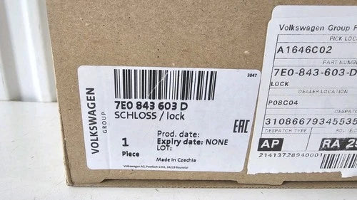 NEW 2003-2019  VW TRANSPORTER T5 - LEFT SIDE REAR SLIDING DOOR ROTARY LOCK CATCH UNIT