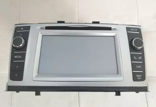GENUINE 2009 - 2014 TOYOTA AVENSIS T27 - CD STEREO RADIO SAT NAV HEAD UNIT 86140-05010